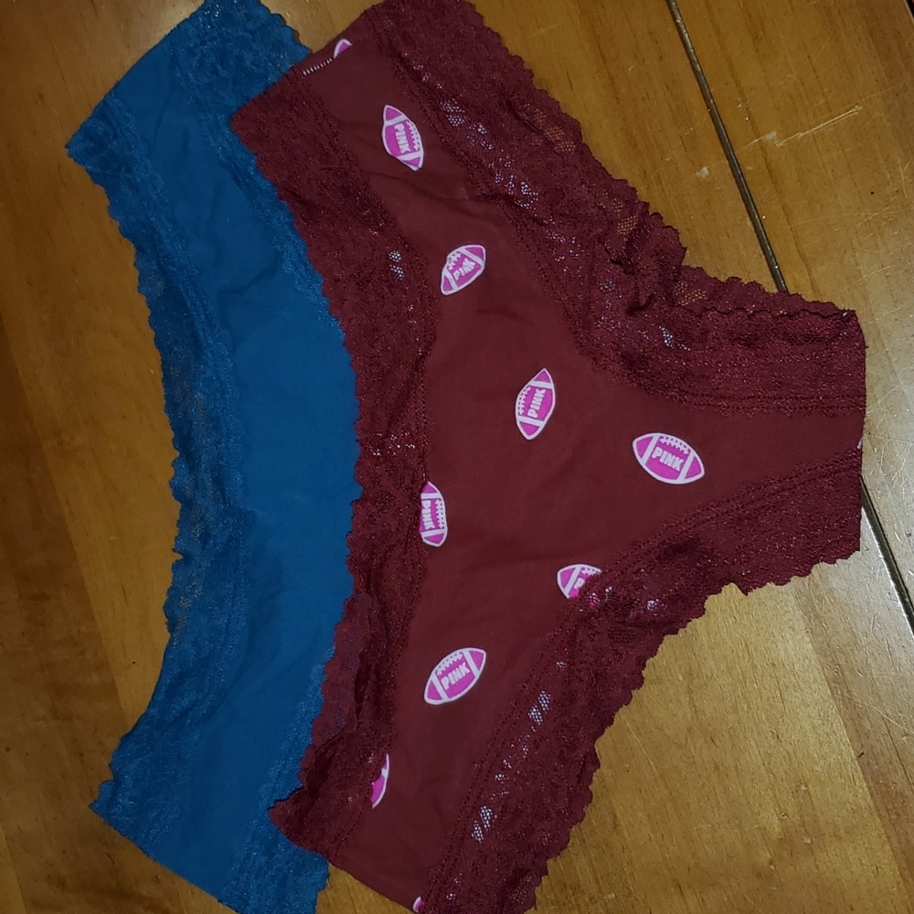 BRAND NEW 2 pair pink panties size L